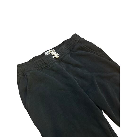 Abercrombie Kids Black Fleece Joggers Size M (8–10) — Cozy Athleisure Bottoms - Picture 2 of 4